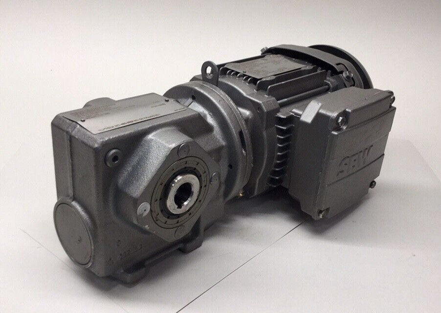 SEW EuroDrive SA37 DRS71S4/C/DH-9.02 Used Gear Motor 3ph 0.50hp 230/460V 9.02:1