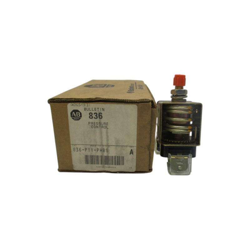 ALLEN BRADLEY 836-P11-PHBS SER. A 600VAC 5A (BR/WH) NSMP