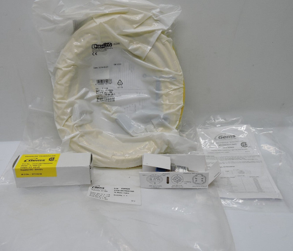 GEMS Pressure Transducer 31CST30CPS02E000 0 -3000PSI 4.5 vR Intrinsically Safe