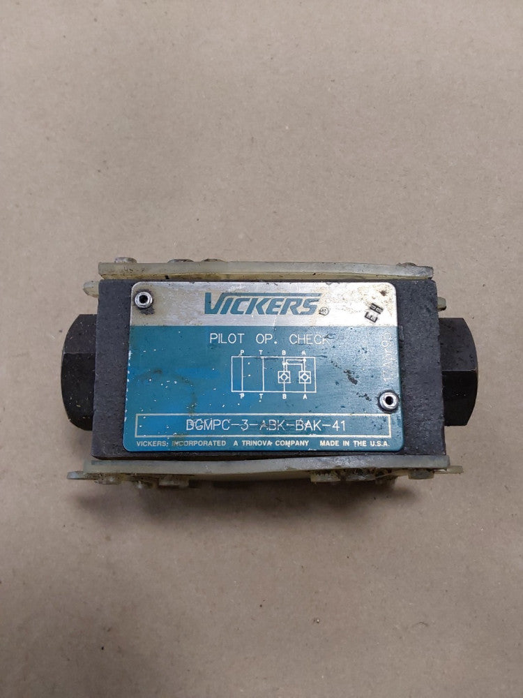 Vickers,DGMPC-3-ABK-BAK-41,Pilot Operated Check Valve