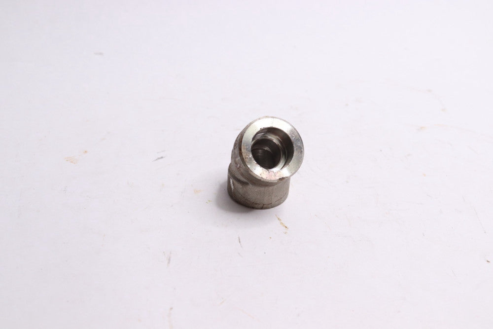 Import Socket Weld Elbow 304L Stainless Steel # 3000 1/2-In