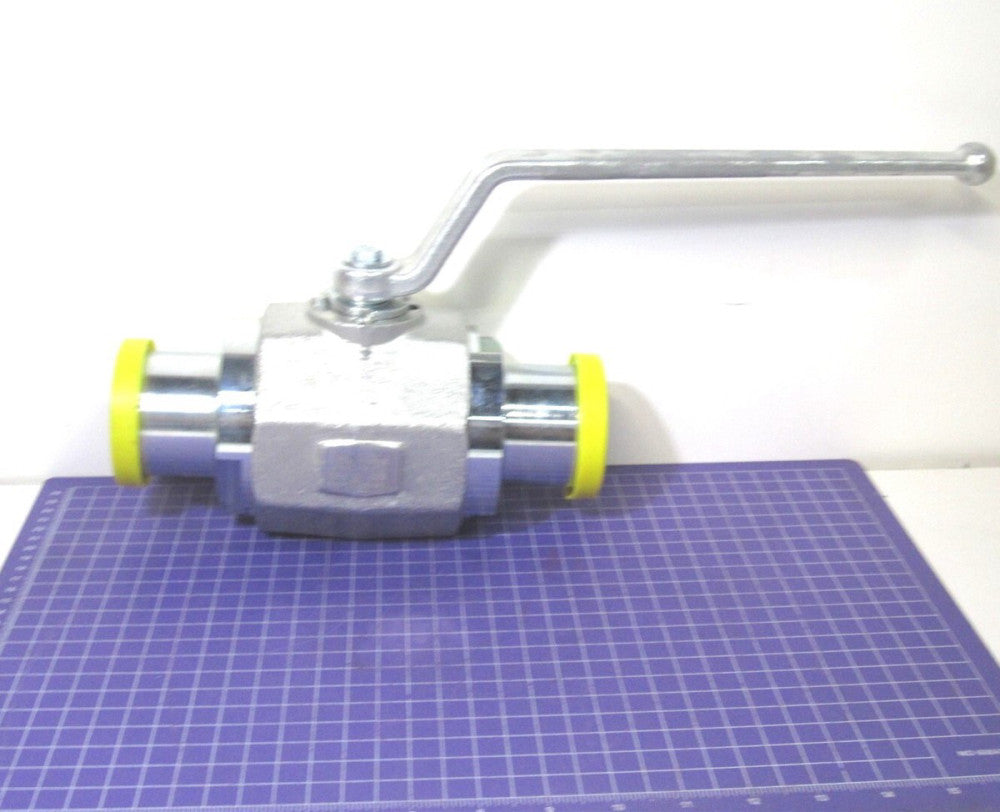 HYDAC (KHM-50-F3-1114X-16X-A) 2" Pipe Full Port Manual Ball Valve SAE x SAE
