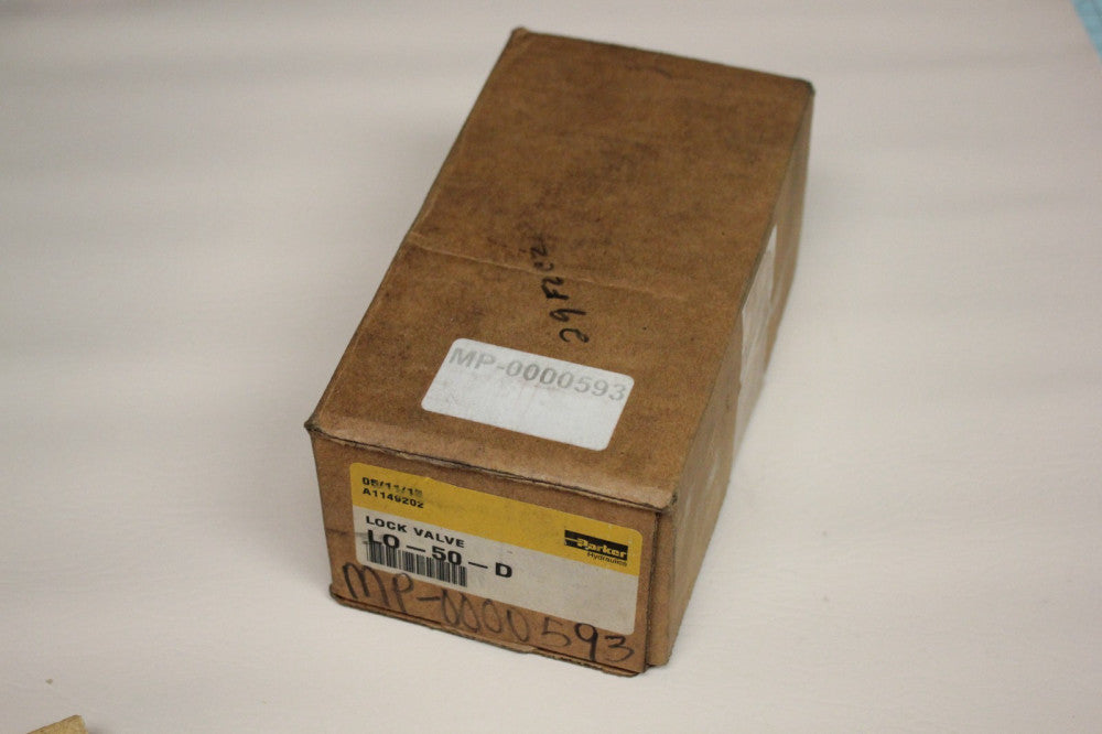 NEW PARKER LOCK VALVE LO-50-D