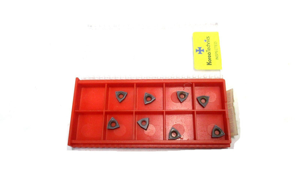 Korea Technics 1103-0423101 WCGX 040204 PA KT520 Carbide Threading Insert - 8 PC