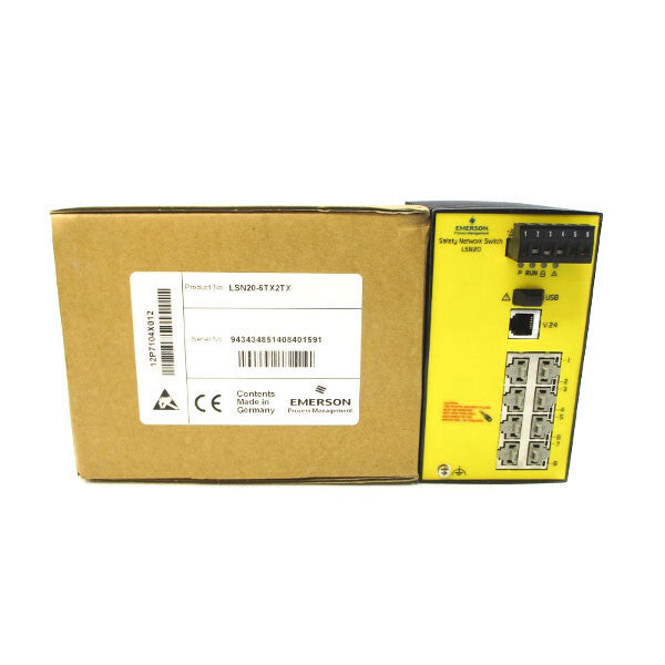 EMERSON LSN20-6TX2TX 12P7104X012 18-30VAC 0.6-0.1A NSMP