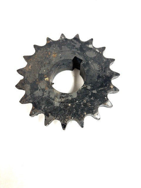 BORE SPROCKET FINISHED W/KEYWAY 1-5/8" BORE, 20 TEETH, STEEL