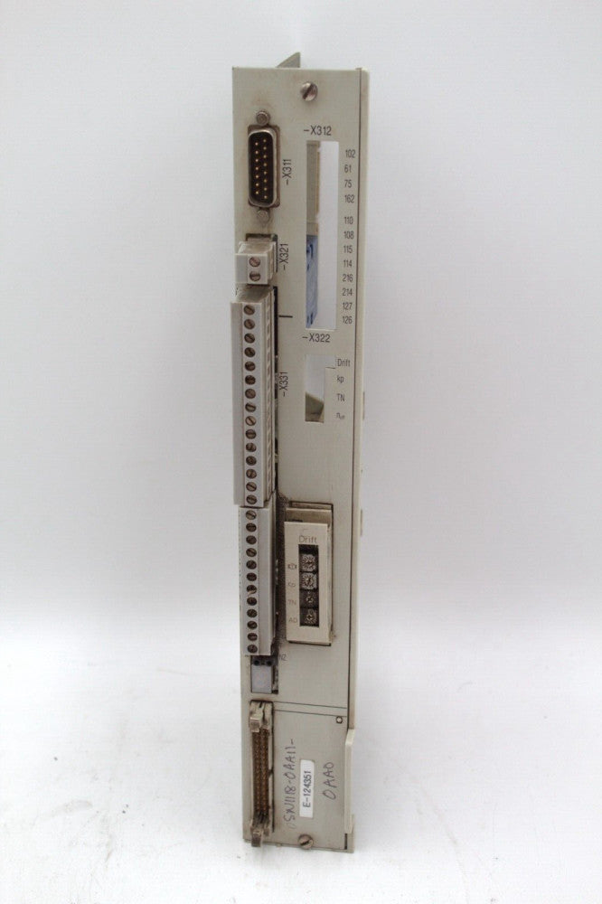 Siemens 6SN1118-0AA11-0AA0 Servo Drive Module No Sticker*