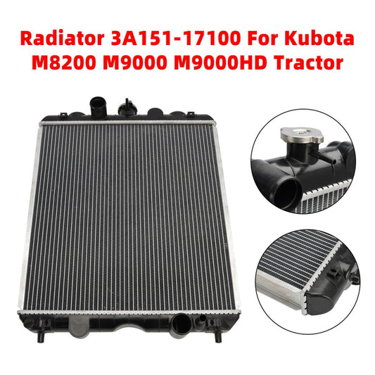 3A751-17100 Radiator For Kubota M8200 M9000 M9000HD M6800HDC M6800S Tractor.