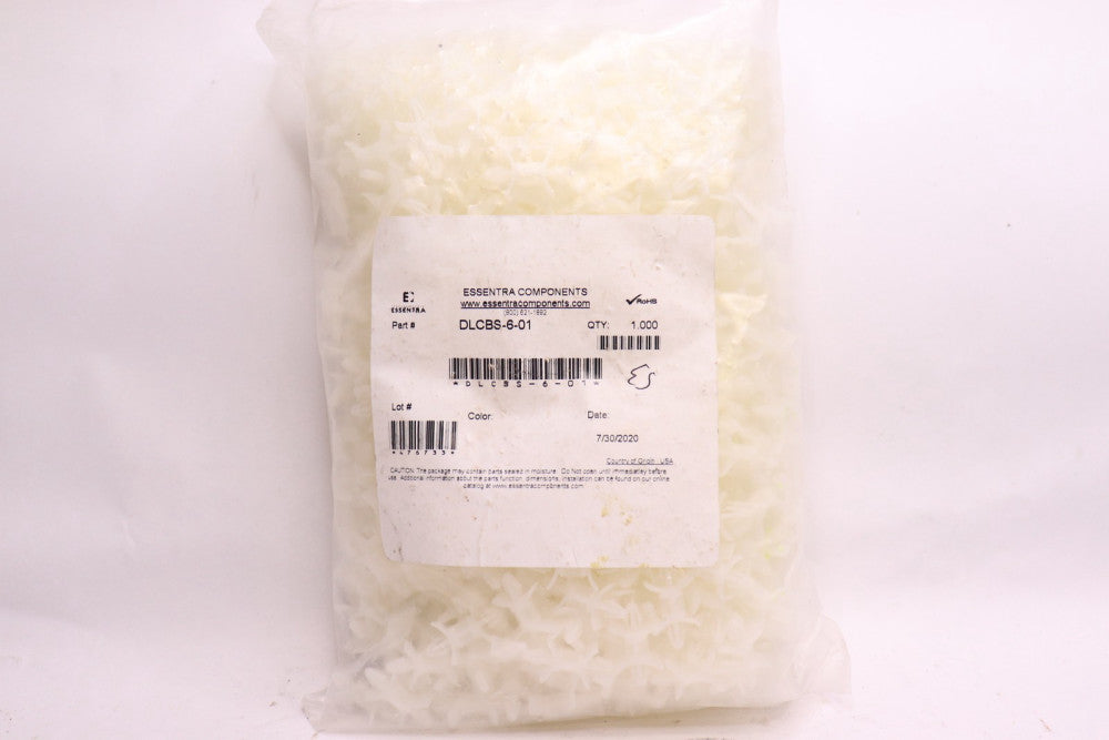 (1000-Pk) Essentra Components Circuit Board Support Dual Locking 4 MM DLCBS-6-01
