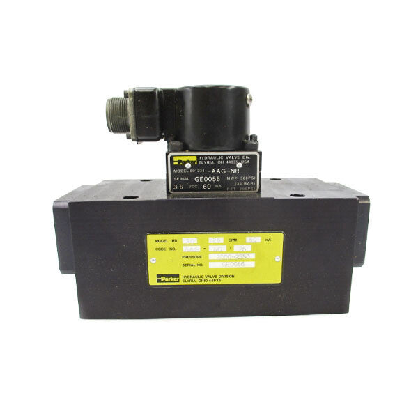 PARKER BD30AAG-NC-25 36VDC 500PSI NSNP