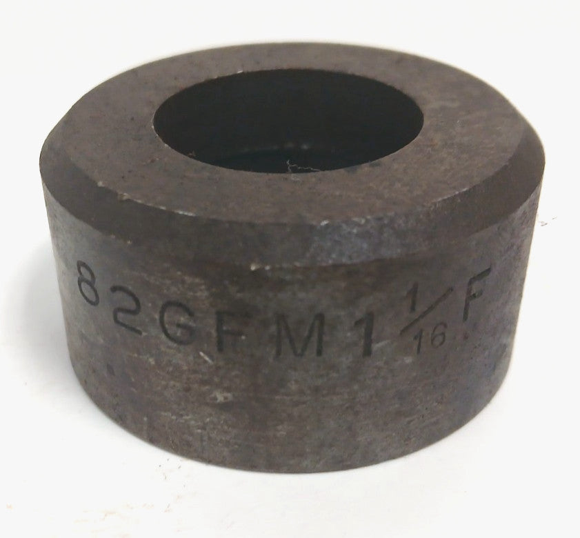 IRONWORKER ROUND PUNCH PRESS DIE 1-1/16 82GFM1F HEAD DIA 1-13/16"