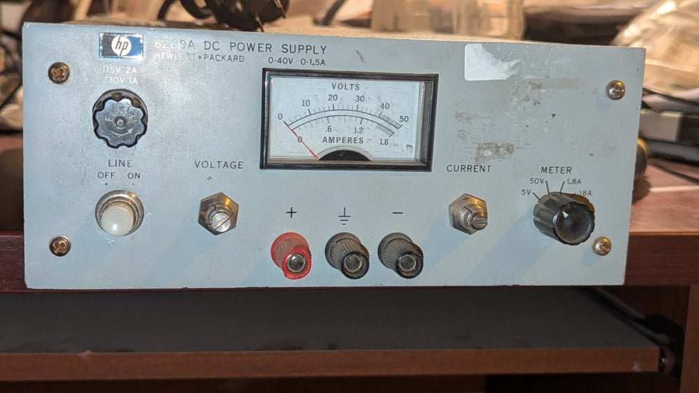 HP Hewlett Packard 6289A Power Supply 40VDC@1.5A Load Tested READ CONDITION