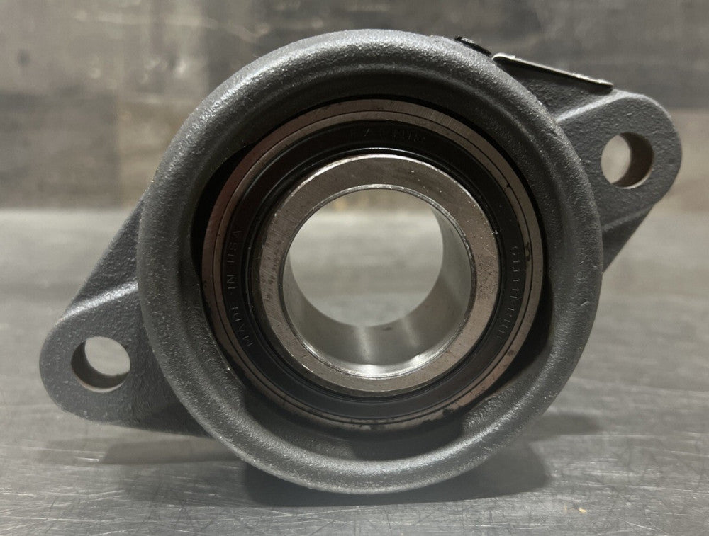 Fafnir Flange-Mount Ball Bearing Unit 1-11/16" Bore 2-Bolt RCJT1 11/16 Nos ID 2