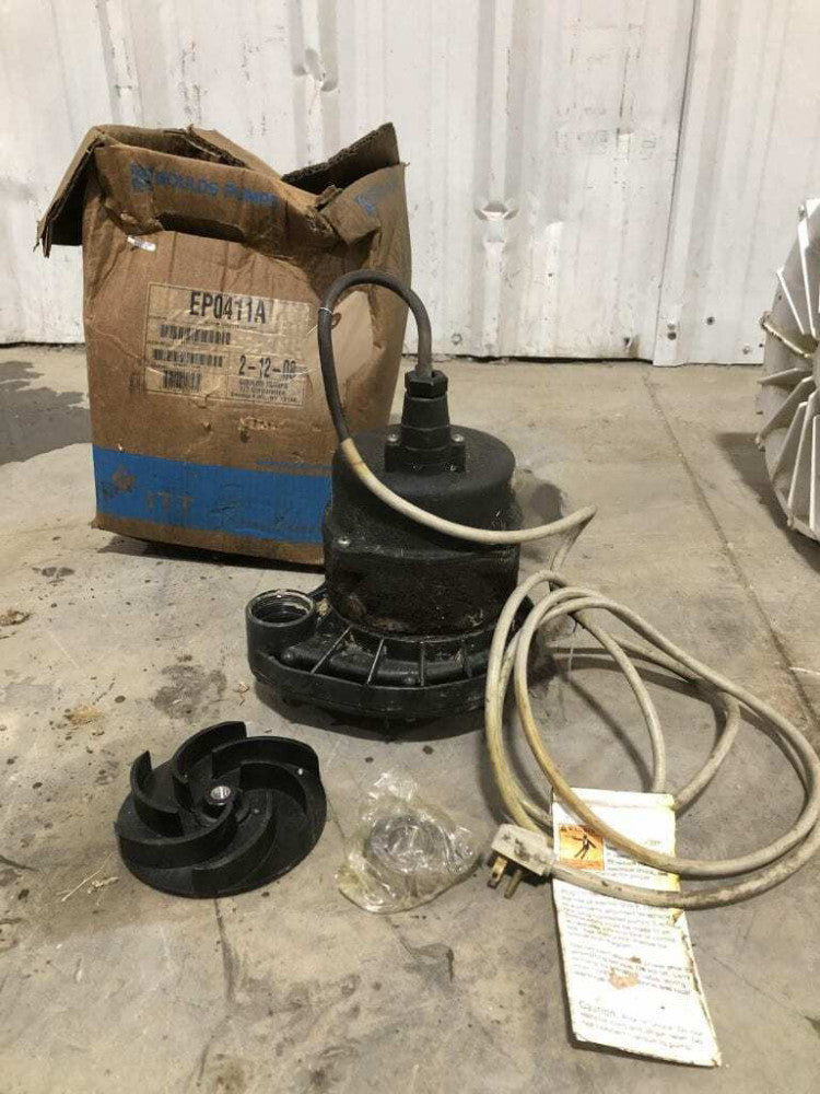 Goulds Pumps EP0411A Submersible Effluent Pump 4/10HP 1PH 1-1/2"