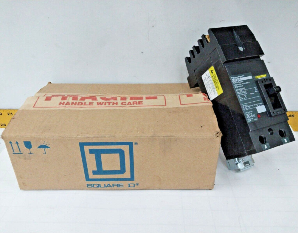 NEW SQUARE D 200 AMP I-LINE CIRCUIT BREAKER 240 VAC 2 POLE  QGA222001