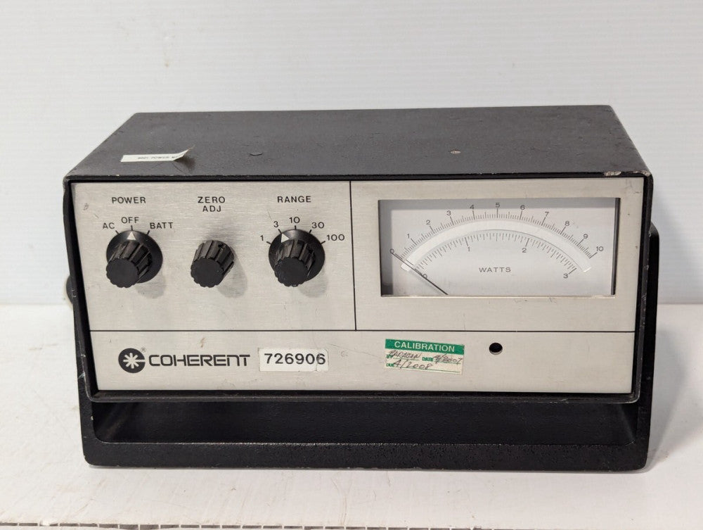 Coherent 201 Laser/Radiation Power Meter, 0-1000 Watt analog range