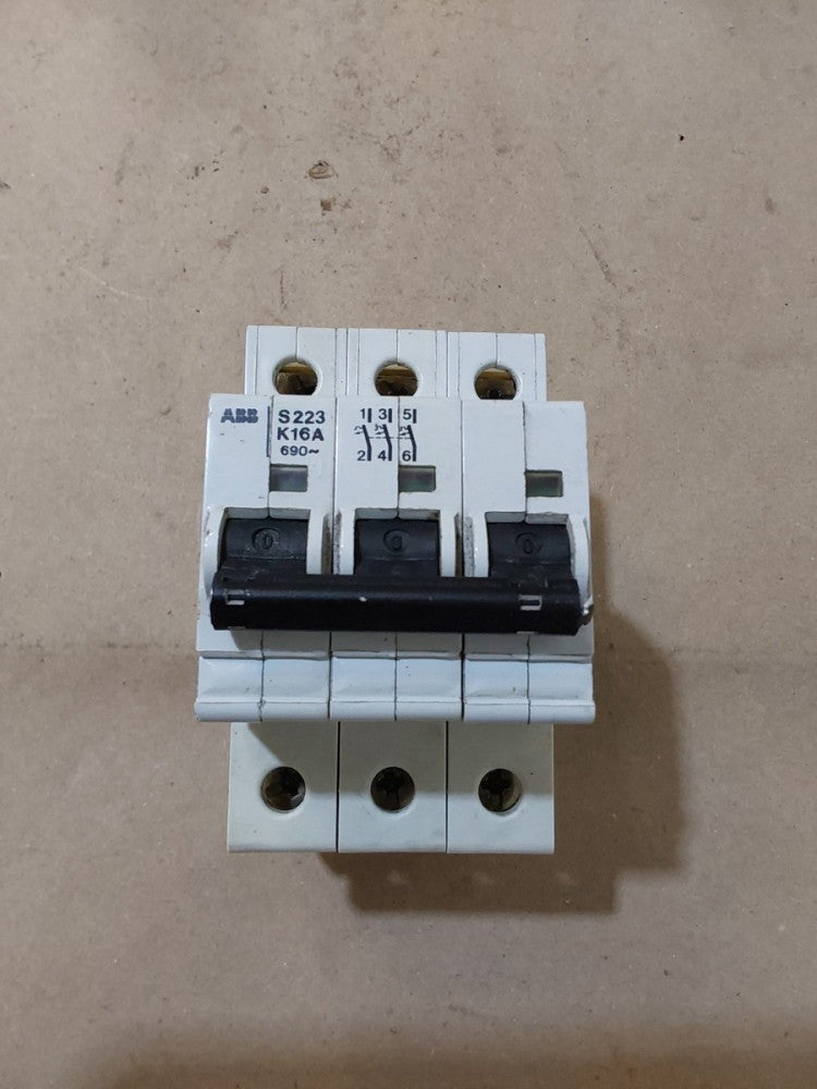 ABB S223-K16A 16A Circuit Breaker S223K16A