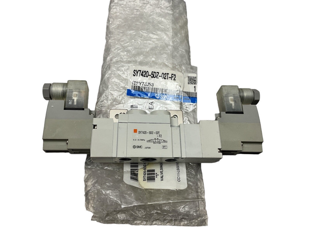 SMC SY7420-5DZ-02T-F2 VALVE, SINGLE UNIT