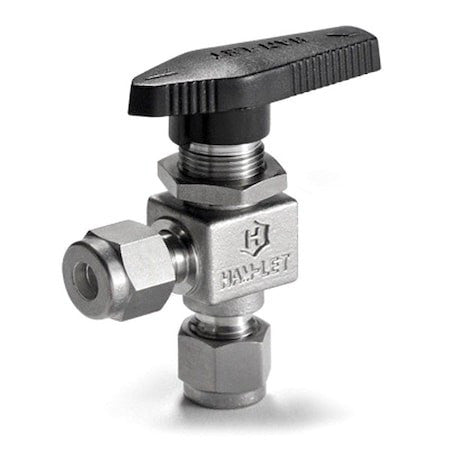 Ham-Let H-800S-Ss-L-1/4-A Manual 2-Way Ball Valve,Let-Lok,Ss