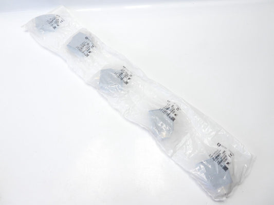 (Lot of 5) Harting HAN 10A-GG-21 Top Hood Connector, Straight High NEW