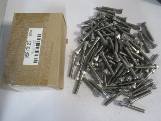 (R40638122) #10-32 UNF 18-8 Stainless Steel Hex Socket Cap Screw - Pack of 100