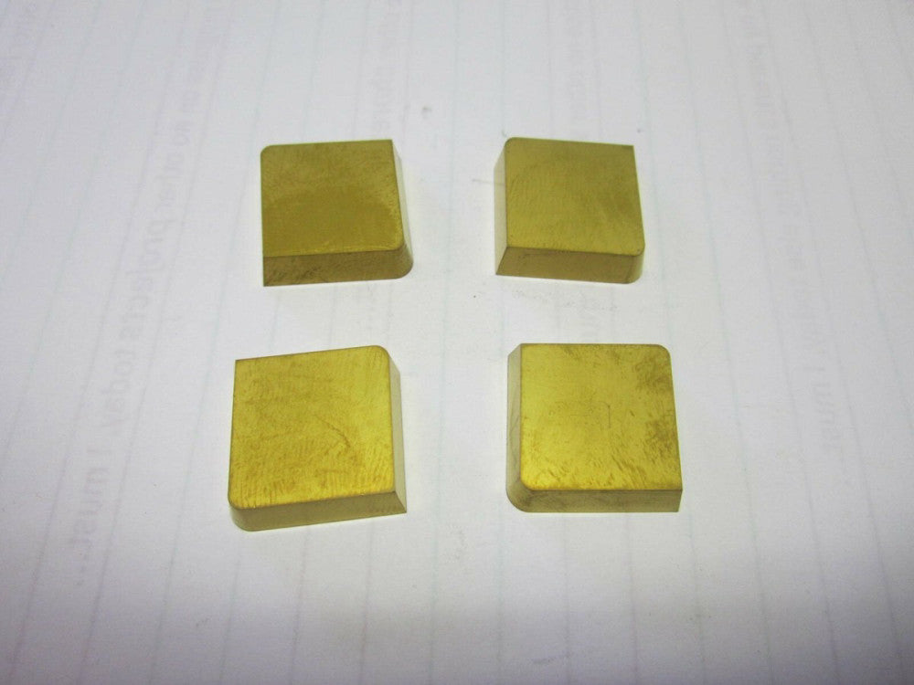 Rutland CTA-6 3/32" Carbide Milling Inserts Pack Of 4