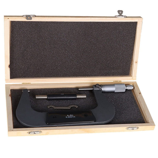 4-5" Precision Outside Micrometer 0.0001" Carbide Tipped for Precision Measur...