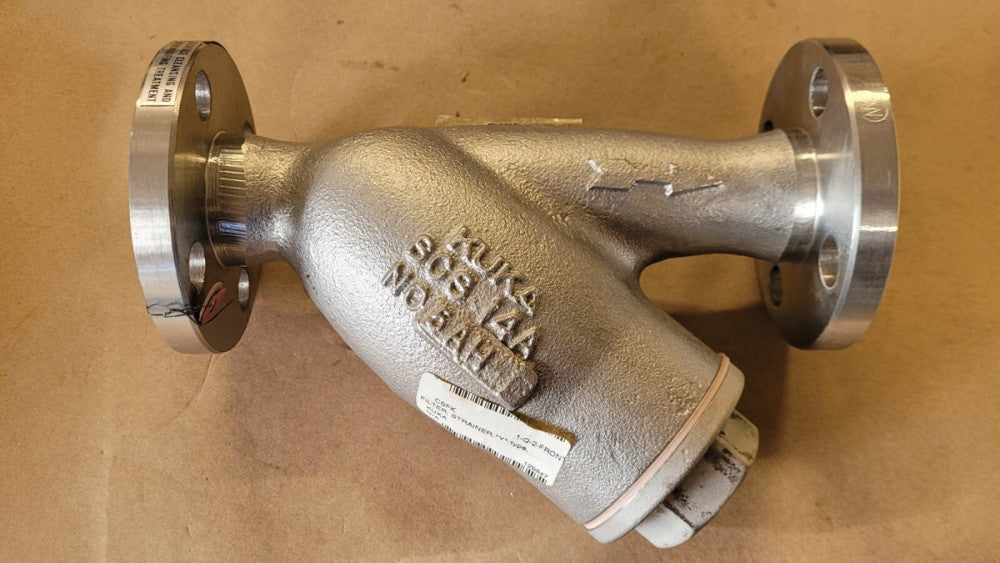 Kuka SCS 14A 5AH Stainless Steel Y Strainer