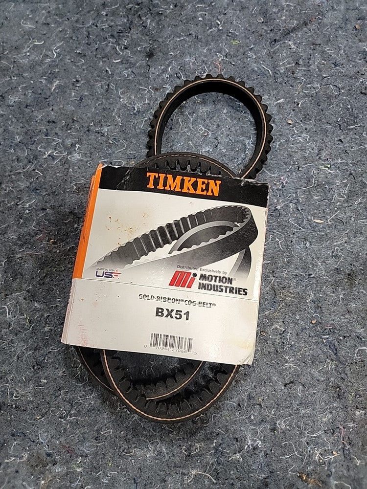 Carlisle Power Transmission Timken BX51 16XC1370 Gold Ribbon Premium Cogged Belt