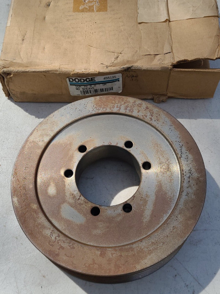 Dodge 455195 5GR 3V 8.0-SK QD Sheave Pulley