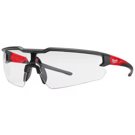 Milwaukee Tool 48-73-2011 Safety Glasses, Clear Lens, Anti-Scratch, Flexible