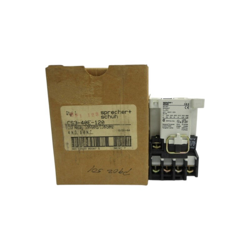 SPRECHER+SCHUH CS3-40E-120 110/120V NSMP