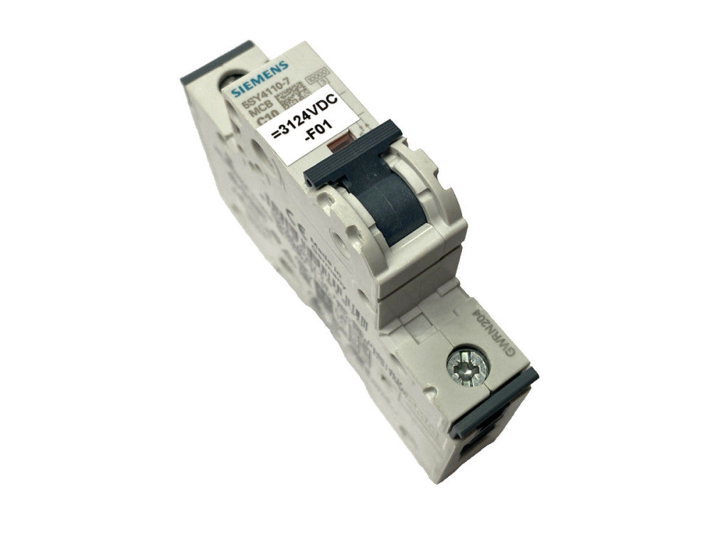 Siemens 5SY4110-7 Miniature Circuit Breaker 1-Pole C10 230/400V 10A
