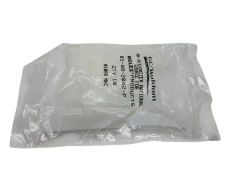 MOLEX/WALDOM 03-09-2042-P PIN HOUSINGS (PKG OF 10) NSMP