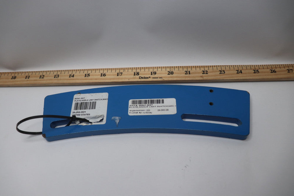 Angle Limit Switch Plate 60341-SGT