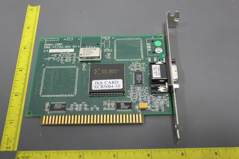 NOHAU EMUL-PC/ISA-BOX REV.A INTERFACE BOARD (S19-1-41A)