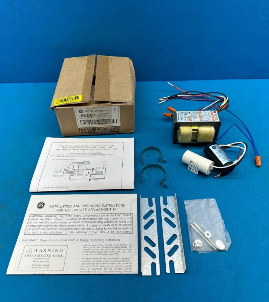 General Electric 120/277-Volt High Pressure Sodium Ballast Kit GES70MLTLA3D-5/2