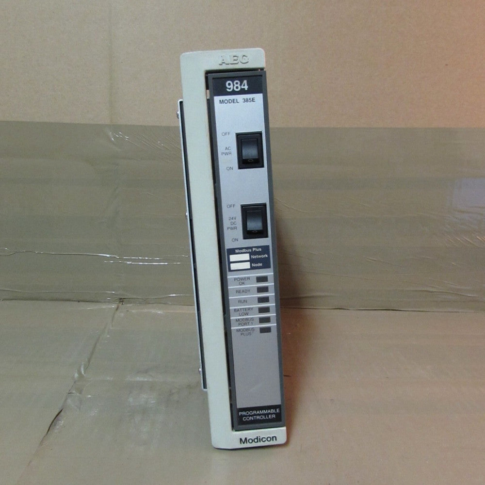 SCHNEIDER MODICON PC-E984-385, PROGRAMMABLE CONT, XLNT TAKEOUT! MAKE OFFER!