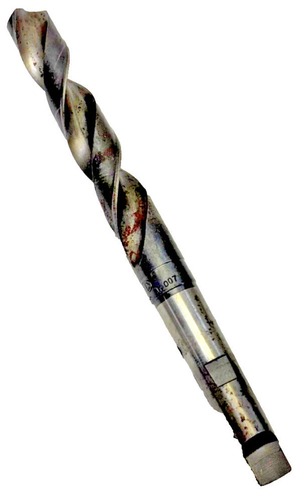 UTD, #4 MORSE TAPERED SHANK DRILL BIT 2 SPIRAL FLUTE 1.007" X  11-1/8" OAL