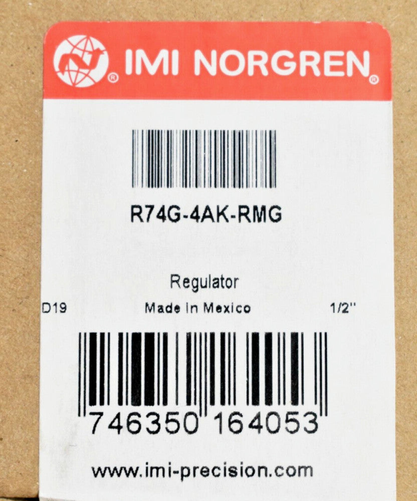 Norgren Excelon R74G-44K-RMG Pressure Regulator 1/2" NPT