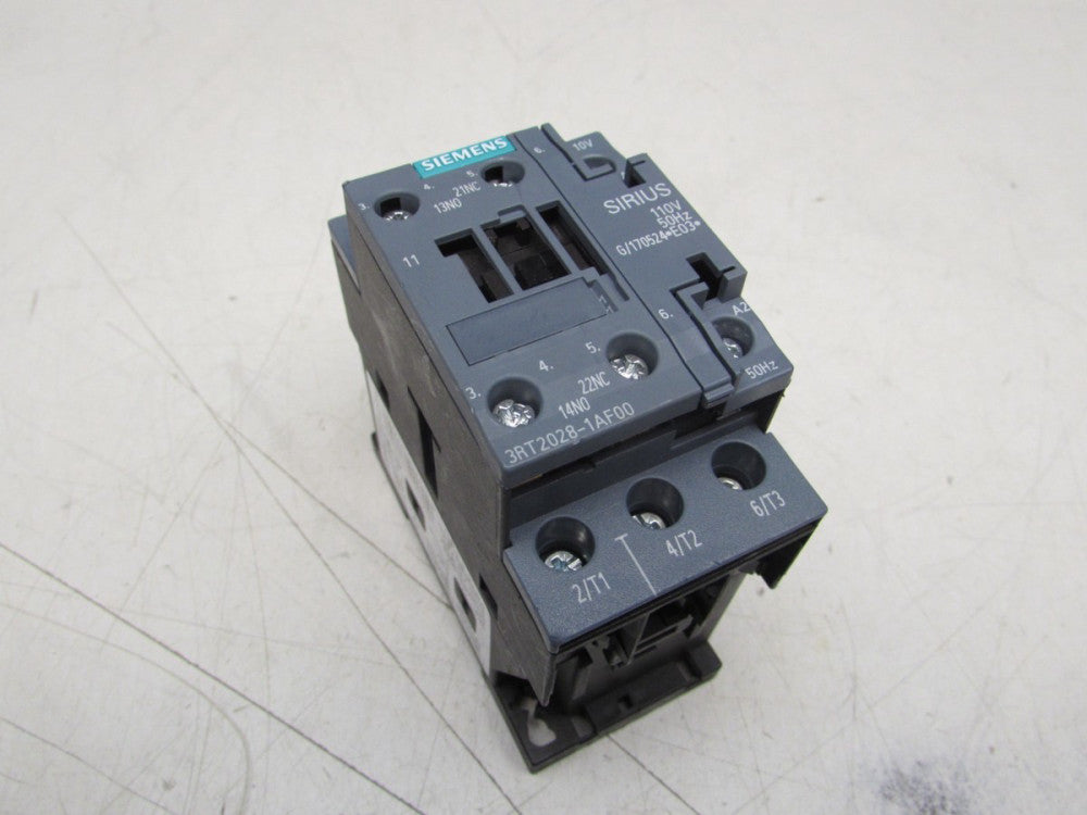 SIEMENS SIRIUS 3RT2028-1AF00 110V 50HZ CONTACTOR XLNT USED TAKEOUT M/O!!