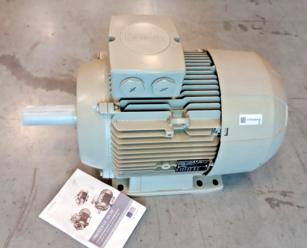 Siemens 1LE10231DB222AA4 Electric Motor 1AV3162B 3ph 15hp 50/60hz 1475/1770rpm