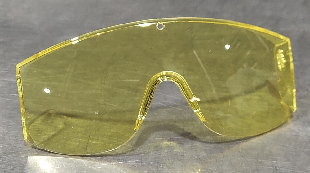 UVEX S537 - Astrospec 3000 Safety Glasses Replacement Lens - Amber Yellow - LENS