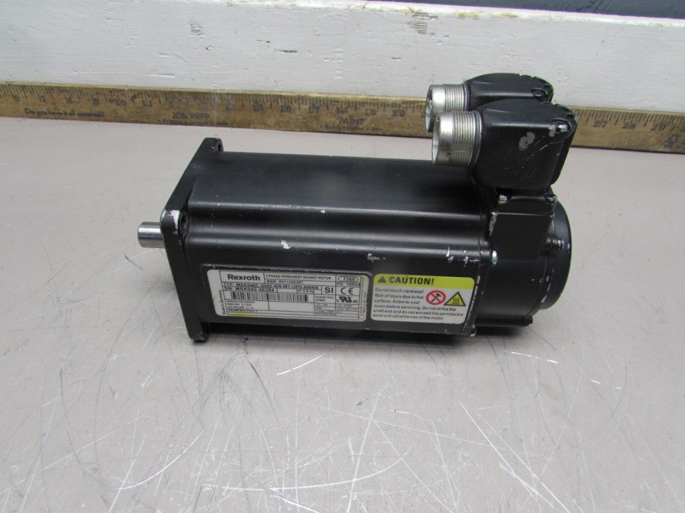 REXROTH MSK040C-0600-NN-M1-UP0-NNNN ,3ph ,SERVO MOTOR,  GOOD TAKEOUT! MAKE OFFER