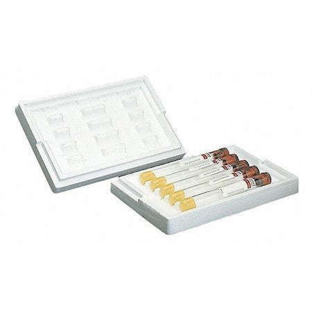 Thermosafe 409 Test Tube Mailer,7-7/8 In H,Pk100