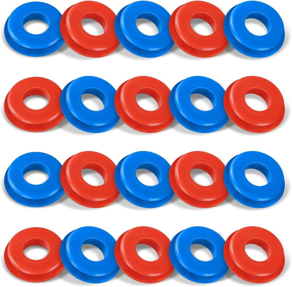 20PCS Glad Hand Seals Rubber Gasket Replacement for Semi Truck Air Brake Hose
