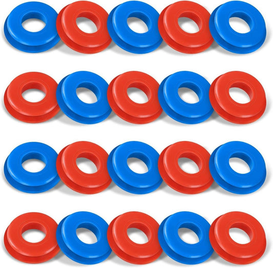 20PCS Glad Hand Seals Rubber Gasket Replacement for Semi Truck Air Brake Hose
