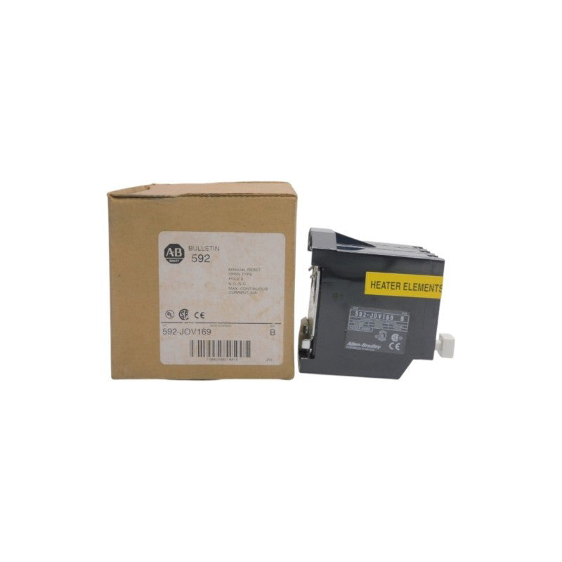 ALLEN BRADLEY 592-JOV169 SER. B 120-600VAC 24A (BR/WH) NSMP