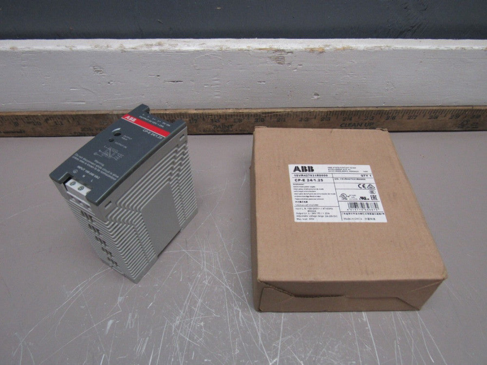 ABB CP-E 24/1.25 SWITCH MODE POWER SUPPLY 24V 1.25A 30W NEW IN THE BOX !! M/O !!