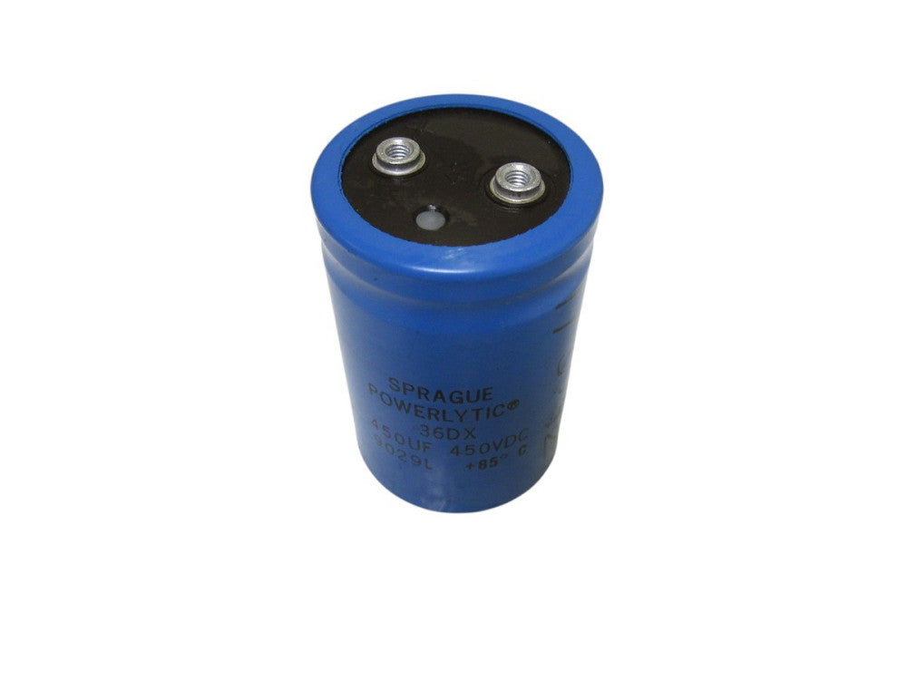 SPRAUGE ELECTROLYTIC POWERLYTIC CAPACITOR 36DX 450VDCUNMP